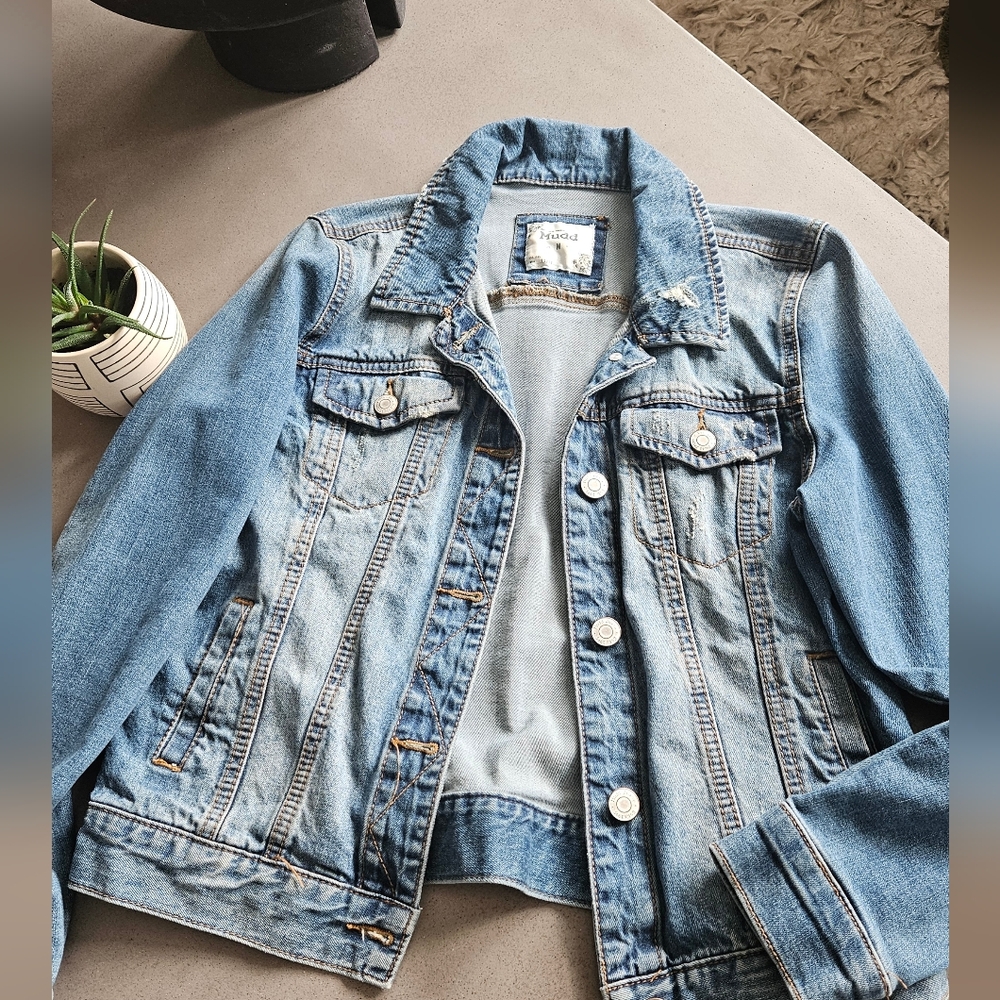Mudd Light Weight Denim Blue Jacket
